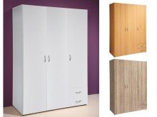 Kleiderschrank >Hamina< in  - 120x177x52cm (BxHxT)
