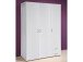 Kleiderschrank >Hamina< in Weiß - 120x177x52cm (BxHxT)