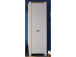 Garderobenschrank >Mio< in Weiß aus MDF - 64x196x41cm (BxHxT)