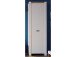 Garderobenschrank >Mio< in Weiß aus MDF - 64x196x41cm (BxHxT)