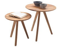 Satztisch >Crista< in Asteiche geölt aus Massivholz - keine Angabenx45cm (BxH)