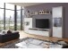 Highboard >Trento I< in Weiß/Hochglanz aus Metall - 94x137x38cm (BxHxT)