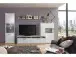 TV-Board >Trento< in Weiß-Hochglanz tiefzieh Nachbildung - 184x51x52 (BxHxT)