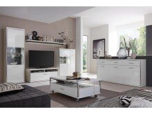 Wandboard >Trento II< in Weiß - 184x25x22cm (BxHxT)