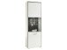 Wohnwand >Trento III< in Weiß/Hochglanz aus Metall - 301x201x52cm (BxHxT)