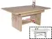 Couchtisch >Bruni< - 150x48x65cm (BxHxT)