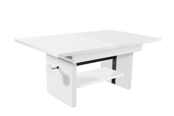 Couchtisch >Bruni< in Weiß - 150x48x65cm (BxHxT)