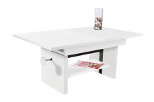 Couchtisch >Bruni< in Weiß - 150x48x65cm (BxHxT)