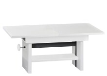 Couchtisch >Bruni< in Weiß - 150x48x65cm (BxHxT)