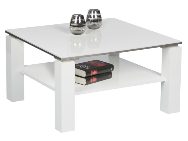 Couchtisch >Torrance< in Weiß - 75x41x75cm (BxHxT)