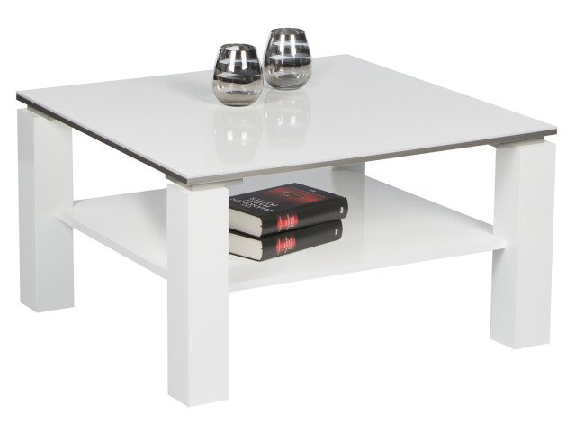 Couchtisch >Torrance< in Weiß - 75x41x75cm (BxHxT)