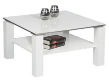 Couchtisch >Torrance< in Weiß - 75x41x75cm...