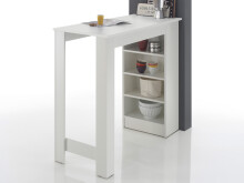 Bartisch >Rosalyn< in Weiß - 115x103x50cm (BxHxT)