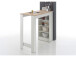 Bartisch >Rosalyn< in Weiß - 115x103x50cm (BxHxT)