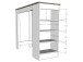 Bartisch >Rosalyn< in Beton Weiß - 115x103x50cm (BxHxT)