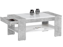 Couchtisch >Ariela I< in Weiß - 100x44x58cm (BxHxT)