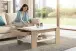 Couchtisch >Ariela I< in Sonoma-Eiche - 100x44x58cm (BxHxT)