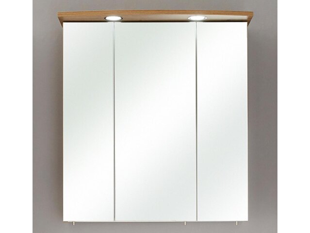 Spiegelschrank >Austin I< in Riviera-Eiche - 65x72x20cm (BxHxT)