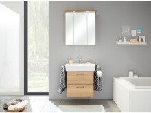 Spiegelschrank >Austin I< in Riviera-Eiche - 65x72x20cm (BxHxT)