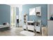Waschbeckenunterschrank >Fiann< in Alufarben - 62x54x28cm (BxHxT)