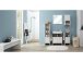 Waschbeckenunterschrank >Fiann< in Alufarben - 62x54x28cm (BxHxT)