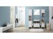 Waschbeckenunterschrank >Fiann< in Alufarben - 62x54x28cm (BxHxT)