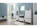 Waschbeckenunterschrank >Fiann< in Alufarben - 62x54x28cm (BxHxT)