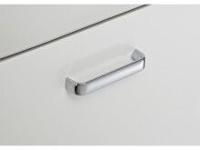 Badmöbel-Set >Laos I< in Weiß aus Keramik - 50x3,5x7cm (BxHxT)