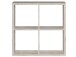 Regal >Wellington< in Sandeiche - 72.7x72.8x32.9cm (BxHxT)