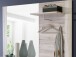 Kompaktgarderobe >Chevy< in Sandeiche Nachbildung - 155.2x200x41.6cm (BxHxT)