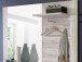 Kompaktgarderobe >Chevy< in Sandeiche Nachbildung - 155.2x200x41.6cm (BxHxT)