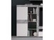 Wohnwand >Aguste< in Beton Weiß aus Glas - 300x200.9x41cm (BxHxT)