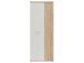 Schuhschrank >Balu< in Sonoma Eiche Weiß - 68,9x179,1x34,8cm (BxHxT)