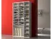 Schuhschrank >Yonkers< in Weiß - 99,9x190,5x36,3cm (BxHxT)