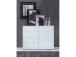 Kommode >Salinas I< in Weiß aus MDF - 109,9x84,9x34,1cm (BxHxT)