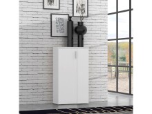 Schuhschrank >Gretna I< in Alufarben - 68,9x120,4x36,3cm (BxHxT)