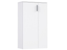 Schuhschrank >Gretna I< in Alufarben - 68,9x120,4x36,3cm (BxHxT)