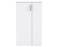 Schuhschrank >Gretna I< in Alufarben - 68,9x120,4x36,3cm (BxHxT)