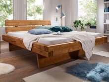 Massivholzbett >Morant Bay< in Kiefer massiv...