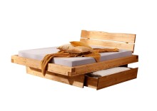 Bettschubkasten >Morant Bay< aus massiver Kiefer...