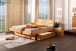 Bettschubkasten >Morant Bay< aus massiver Kiefer eichefarbig geölt - 140x25x60cm (BxHxT)