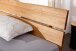 Massivholzbett >Morant Bay< mit Bettkasten in Kiefer eichefarbig geölt - 198x87x221,5cm (B/H/T)