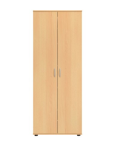 Schuhschrank >Nolana< in Buche - 70x176x34cm (BxHxT)