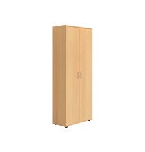 Schuhschrank >Nolana< in Buche - 70x176x34cm (BxHxT)