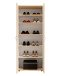 Schuhschrank >Nolana< in Buche - 70x176x34cm (BxHxT)