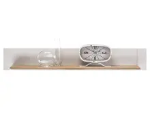 Wandboard >Briana< in New White aus MDF -...