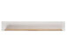 Wandboard >Briana< in New White aus MDF - 155x24x21cm (BxHxT)