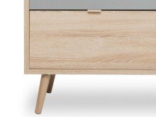 Kommode >Visby< in Sonoma-Eiche - 103x87x40cm (BxHxT)