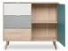 Kommode >Visby< in Sonoma-Eiche - 103x87x40cm (BxHxT)