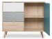 Kommode >Visby< in Sonoma-Eiche - 103x87x40cm (BxHxT)